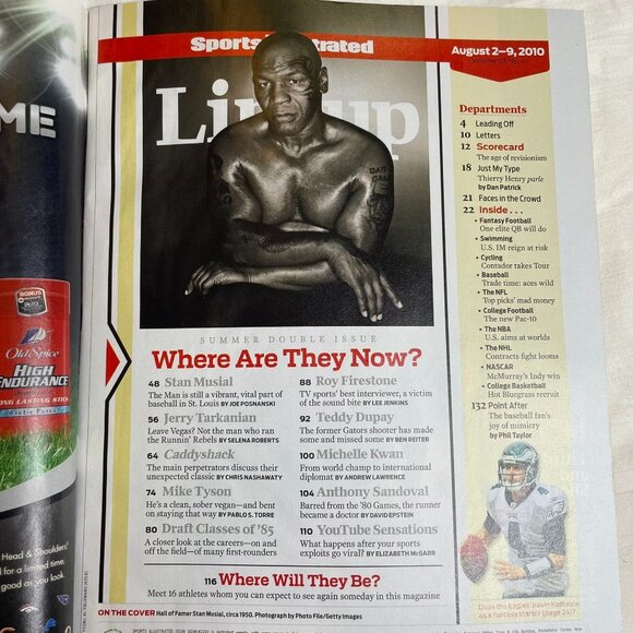 Sports Illustrated Magazine u August 2 - 9 2010 Vol 113 No 4 Where Are They Now - Picture 6 of 11